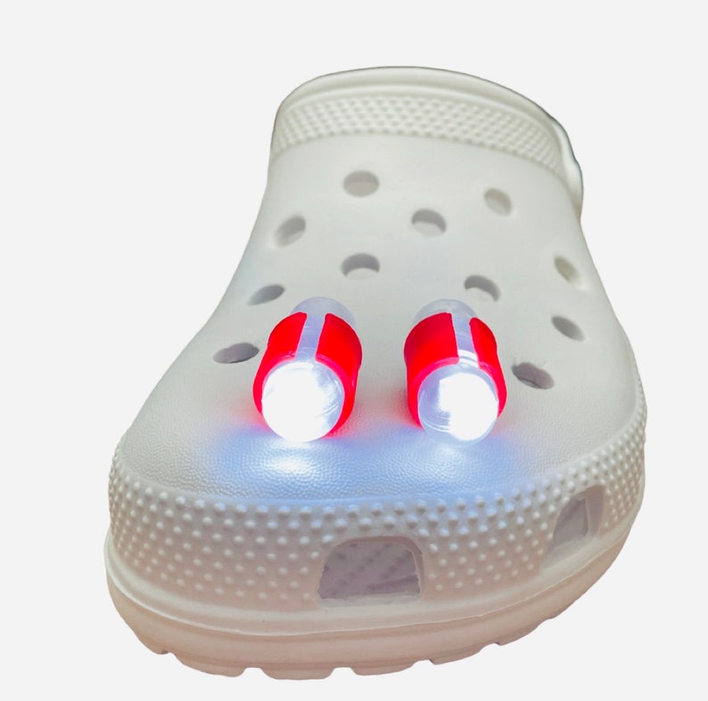 Crocs Headlights Crocs Lights Jibbitz Charm Etsy