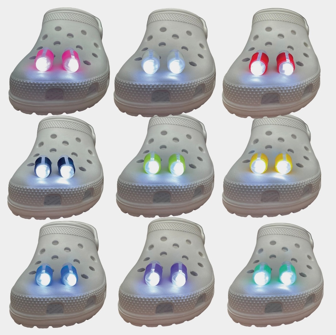 Crocs Lights Crocs Headlight Jibbitz Charm Etsy