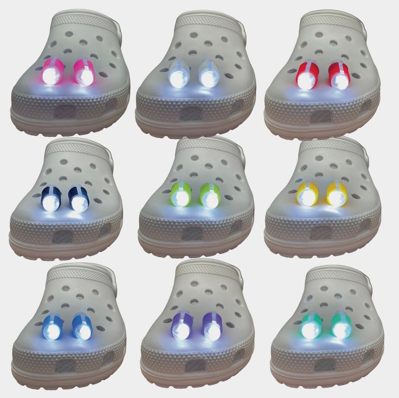 Crocs Lights Crocs Headlight Jibbitz Charm - Etsy