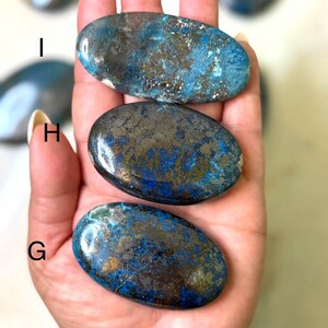 Shattuckite Palm Stone, Intuition, Truth & Spiritual Insight Crystal image 7