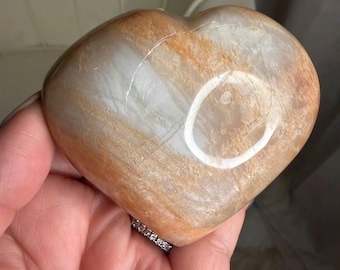 Peach Moonstone Crystal, Emotional Balance and Divine Feminine, Sacral Chakra Crystal