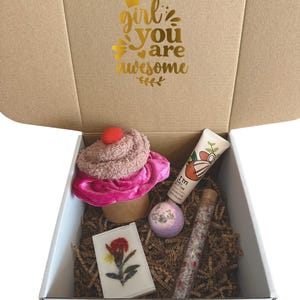 Women's Anxiety Relief Spa Kit - Stress Relief Care Package for Bestie