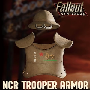 Fallout New Vegas NCR Trooper Armor STL | Cosplay