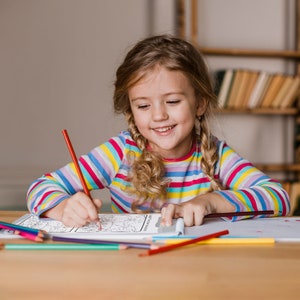 Spot the Difference Activity, Coloring Pages for Kids (Printable PDF) image 3