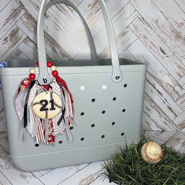 Custom Bag Tassle- Baseball