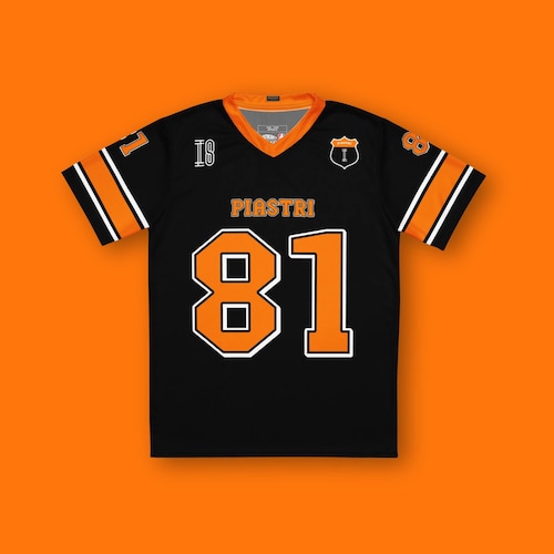 Lucien Pellat-Finet×arena jersey setupcl Oscar Piastri Mclaren F1 Football Jersey: Recycled Polyester F1