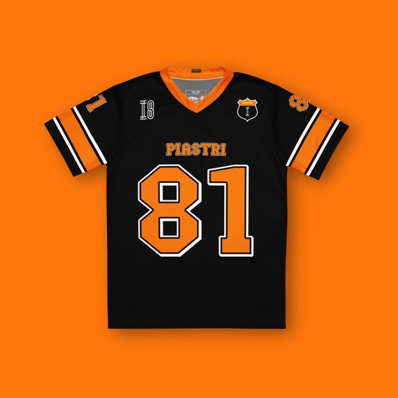 Oscar Piastri McLaren F1 Football Jersey: OP81 F1 Shirt, Formula 1 Merch, Mclaren Gfit