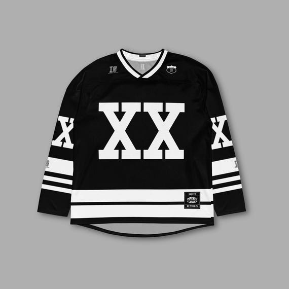 Chris Brown Breezy Bowl Hockey Jersey - XX Tour 2025 - Etsy