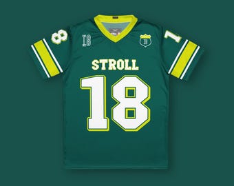 Lance Stroll Aston Martin F1 Football Jersey: Recycled Polyester