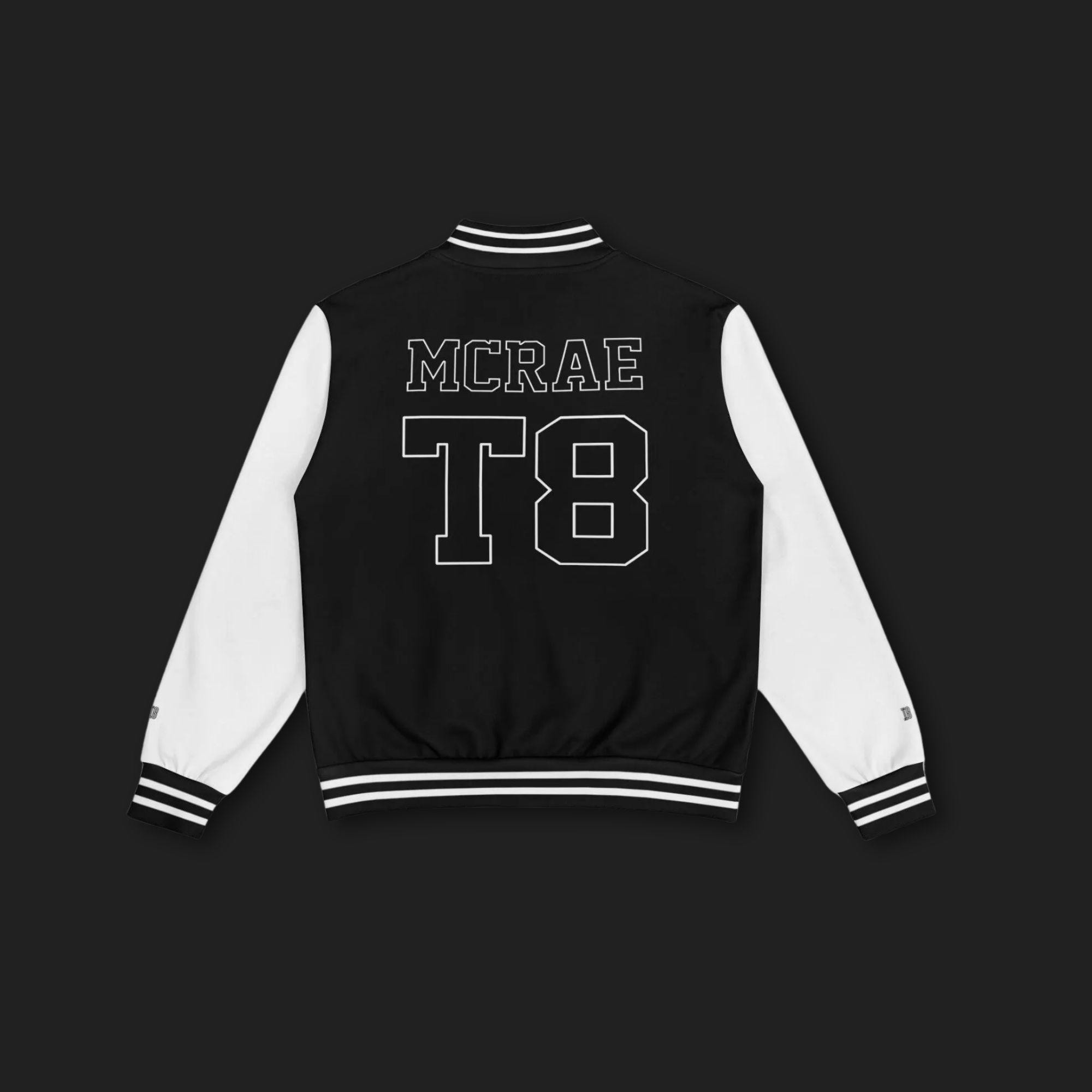 Tate Mcrae Varsity Jacket: Unisex Concert Letterman Jacket