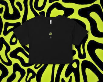 Lando Norris F1 Helmet Crop Top: McLaren F1, Neon Green Limited Edition