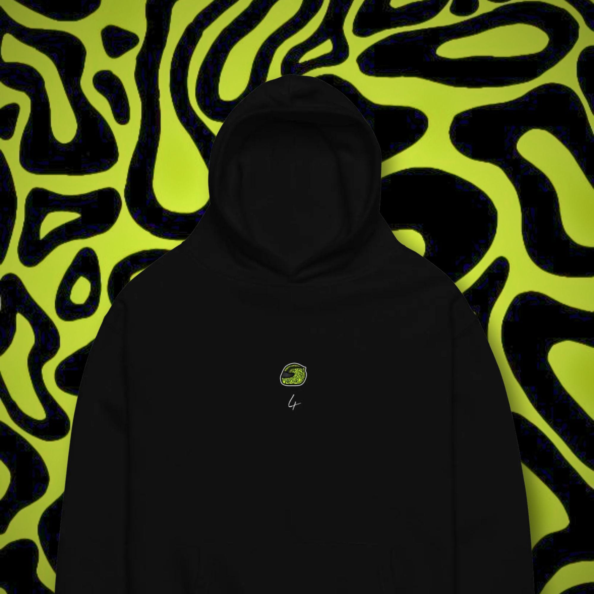 Lando Norris Helm Grafik Hoodie: McLaren F1 Outfit