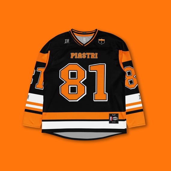 Oscar Piastri McLaren F1 Hockey Jersey: Unisex Formula 1 Sweatshirt, OP81 F1 Gift