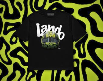 Lando Norris F1 Oversized T-Shirt: McLaren Racing Outfit