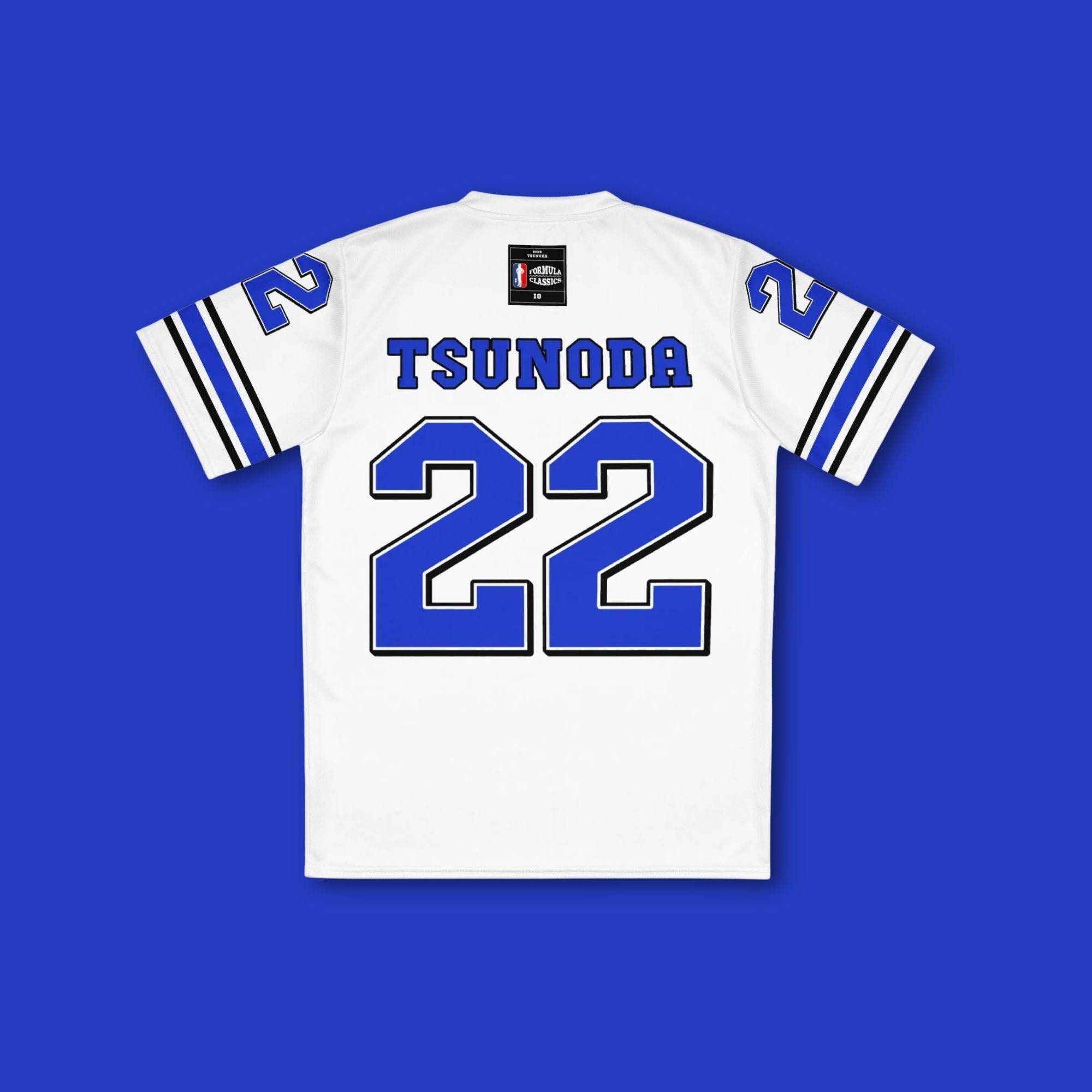 YUKI HASIMOTO Yネック　football shirts YUKI HASHIMOTO(ユウキハシモト)のY NECK FOOTBALL SHIRTSの通販