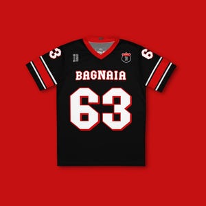 Francesco Bagnaia MotoGP Jersey: Black & Red Racing Shirt