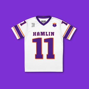 Denny Hamlin Nascar Football Jersey, Nascar Tshirt, Nascar Gift, Nascar Unisex Clothing, Nascar Clothes, Stock Car Racing Nascar Merch