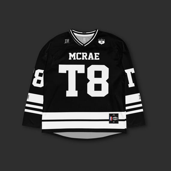 TATE MCRAE T8 トレーナー Tate Mcrae T8 Hockey Jersey, Tate Concert Clothes, T8 Mcrae