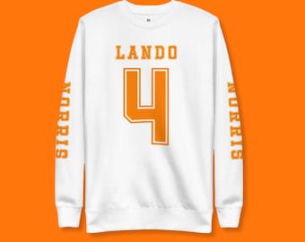 Lando Norris McLaren F1 Sweatshirt: Unisex Rennpullover
