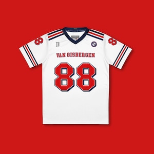 Shane Van Gisbergen Nascar Football Jersey: Trackhouse Racing Redbull Outfit