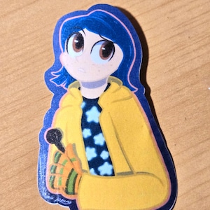 Coraline sticker