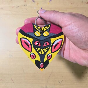 Sir Pentious Heart Keychain