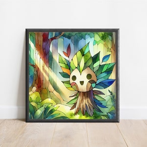Korok ゼルダ ウォールポスター、Korok アート プリント