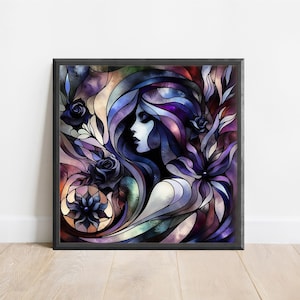 Lilith Poster, Lilith Wall Decor, Lilith Art
