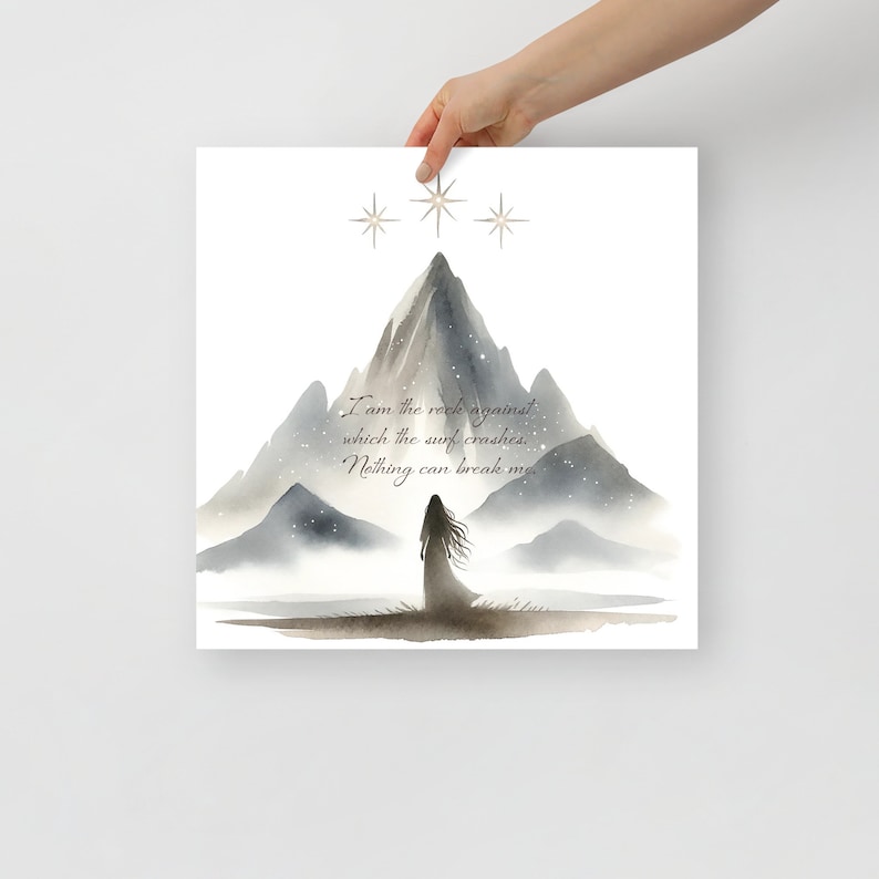 Nesta Archeron Ramiel Poster, ACOTAR Ramiel Art