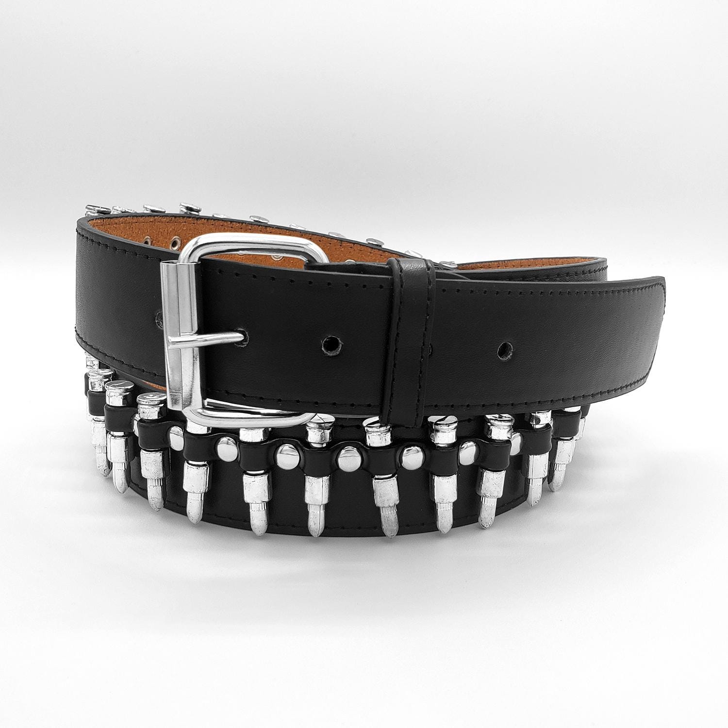 Vintage Belt With Studs - Etsy