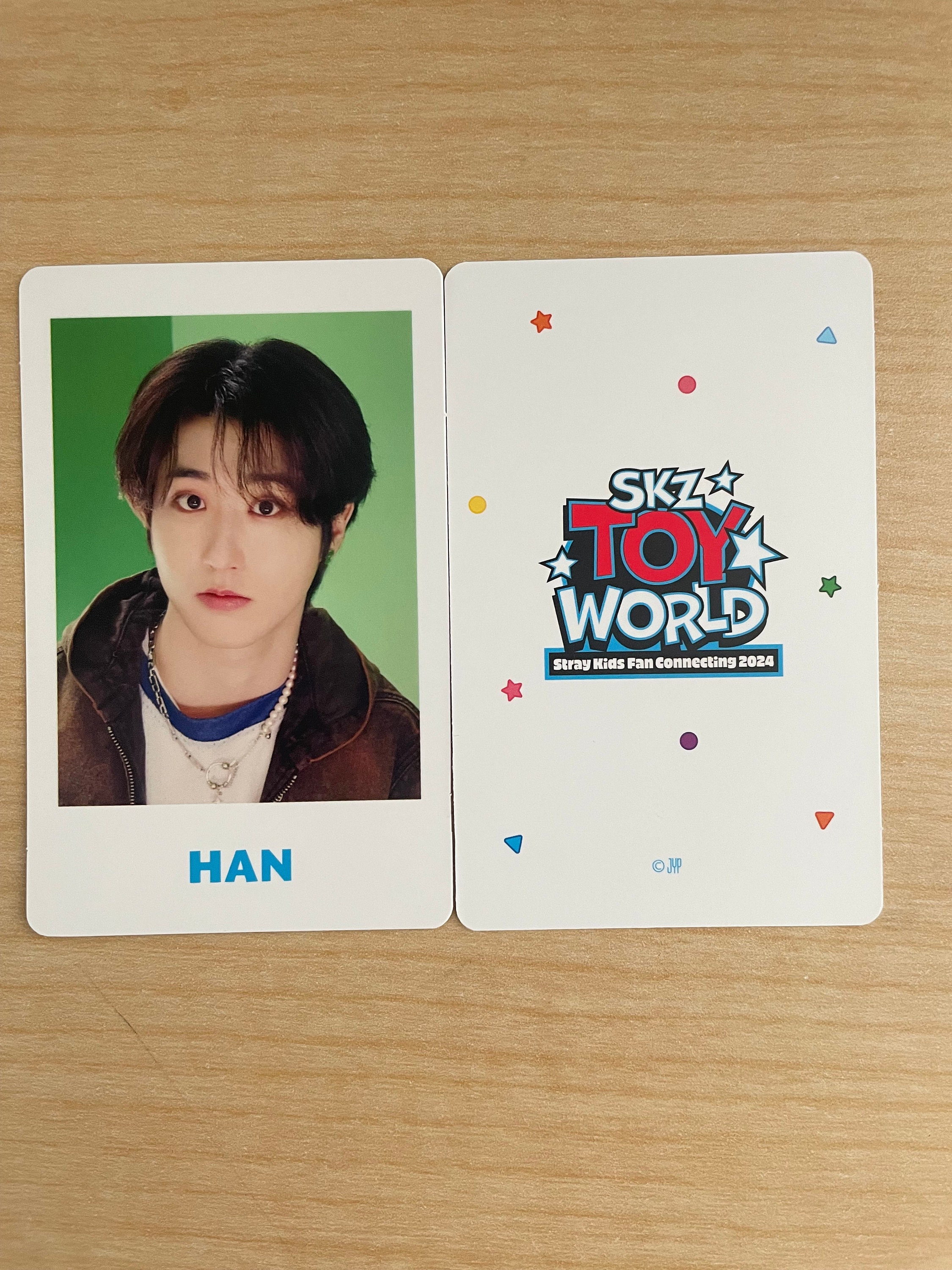Official Stray Kids Japan Fan Meeting Toy World Photocards Ver. 1