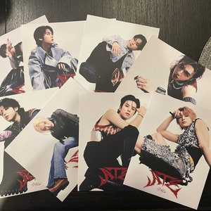 Official Stray Kids ATE Postcards-Letter Ver.