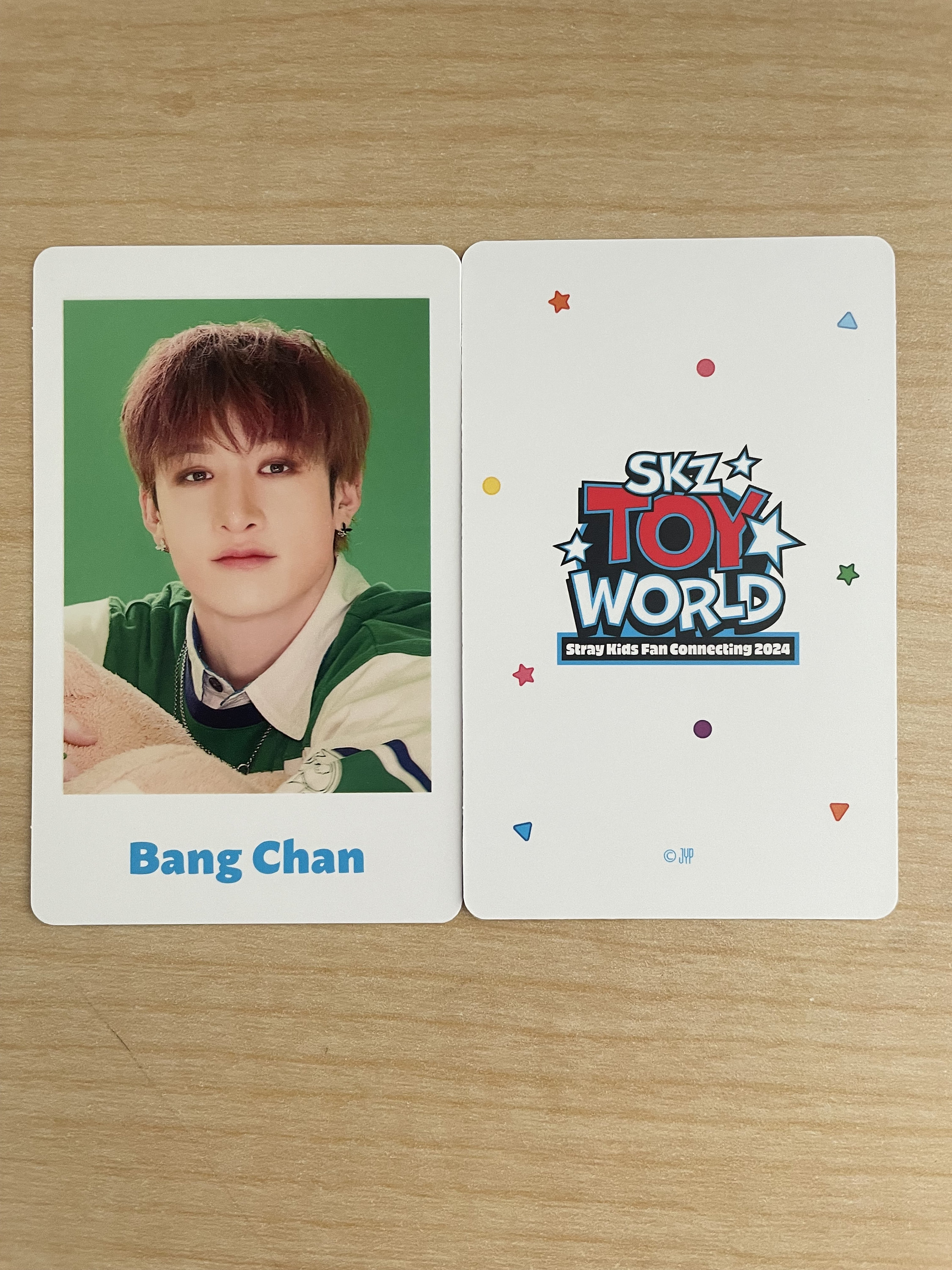 Official Stray Kids Japan Fan Meeting Toy World Photocards Ver. 1