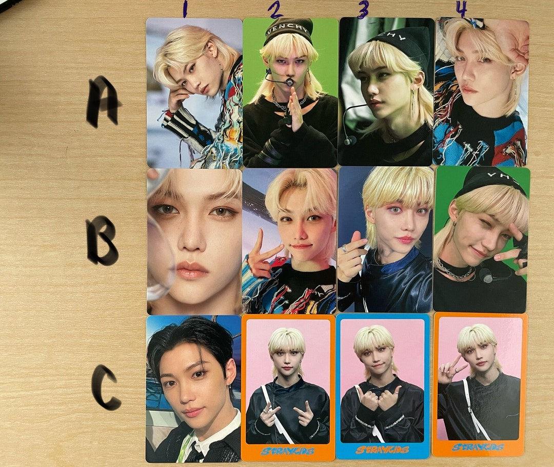 StrayKids スキズ Felix DICON DFESTA 写真集　トレカ Official Stray Kids Dicon Dfesta Photocards Felix - Etsy