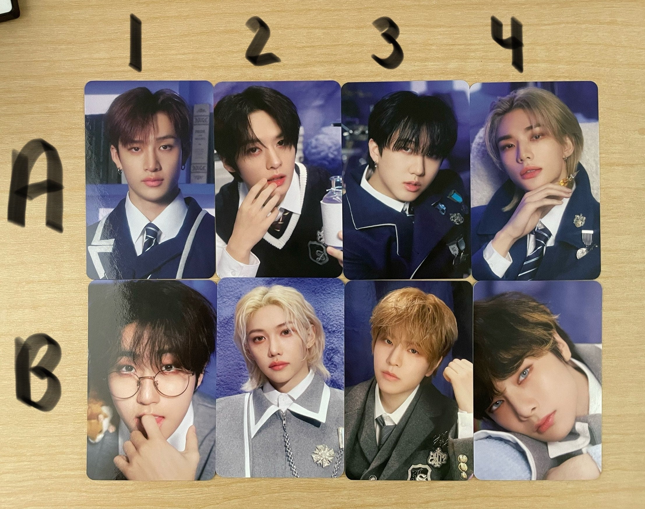 SKZ　MAGIC SCHOOL 直筆サイン入りカード SKZ MAGIC SCHOOL 直筆サイン入りカード ADMISSION SET - SKZ'S MAGIC