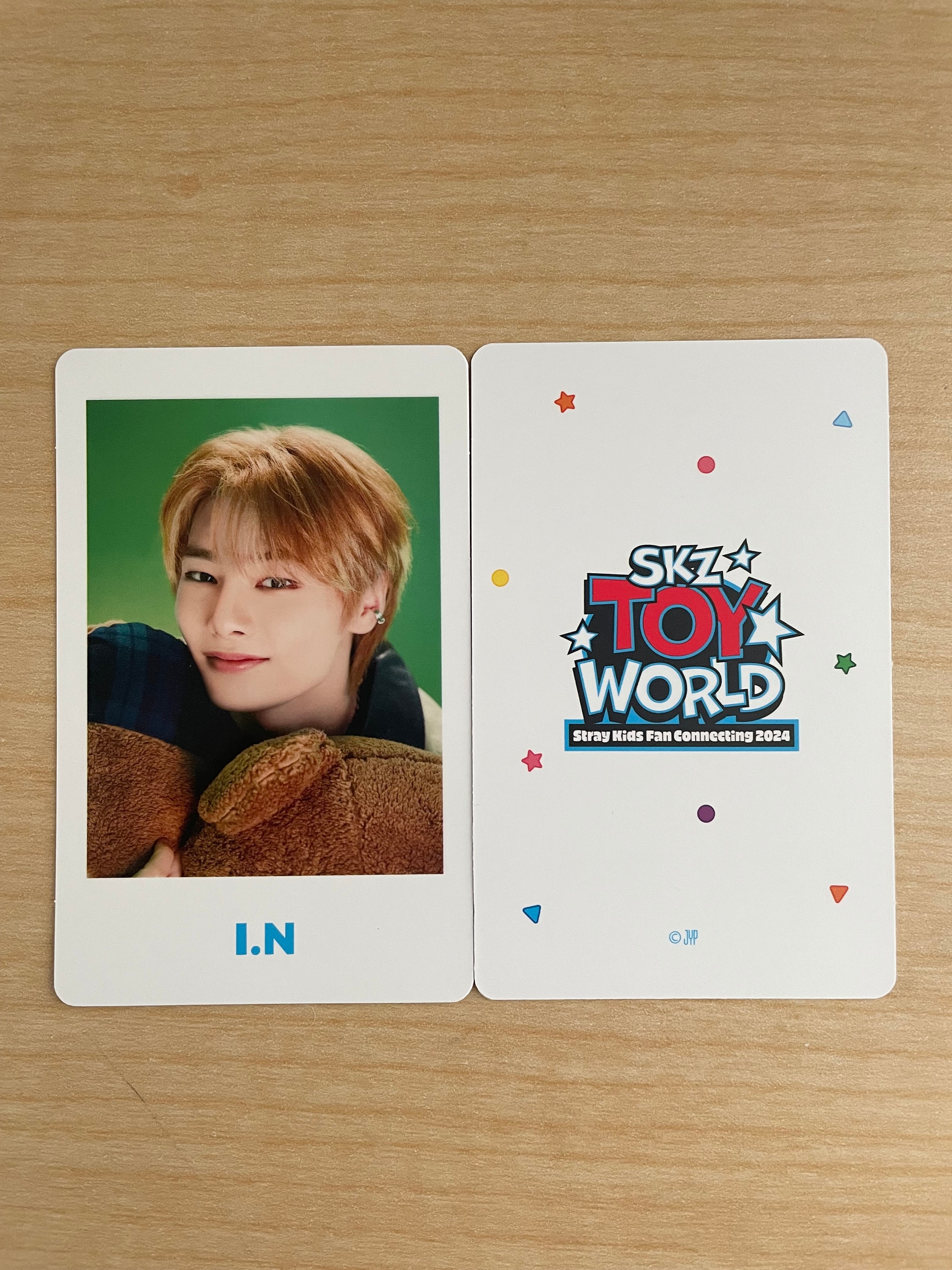 Official Stray Kids Japan Fan Meeting Toy World Photocards Ver. 1