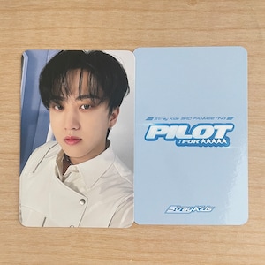 Official Stray Kids Pilot Fan Meeting Photocards-Ver 2