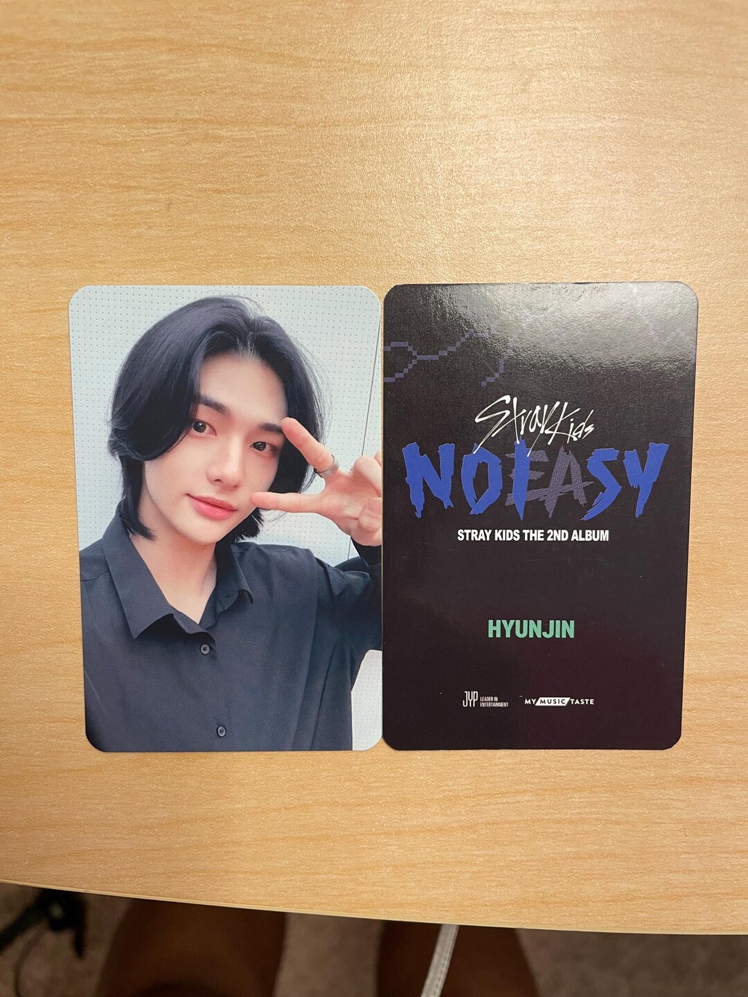 Stray Kids スキズ ヒョンジン noeasy マミュテ mmt Stray Kids skz Noeasy mymusictaste MMT Limited Official Photocard