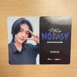 Stray Kids Hyunjin Noeasy Photocard - Etsy
