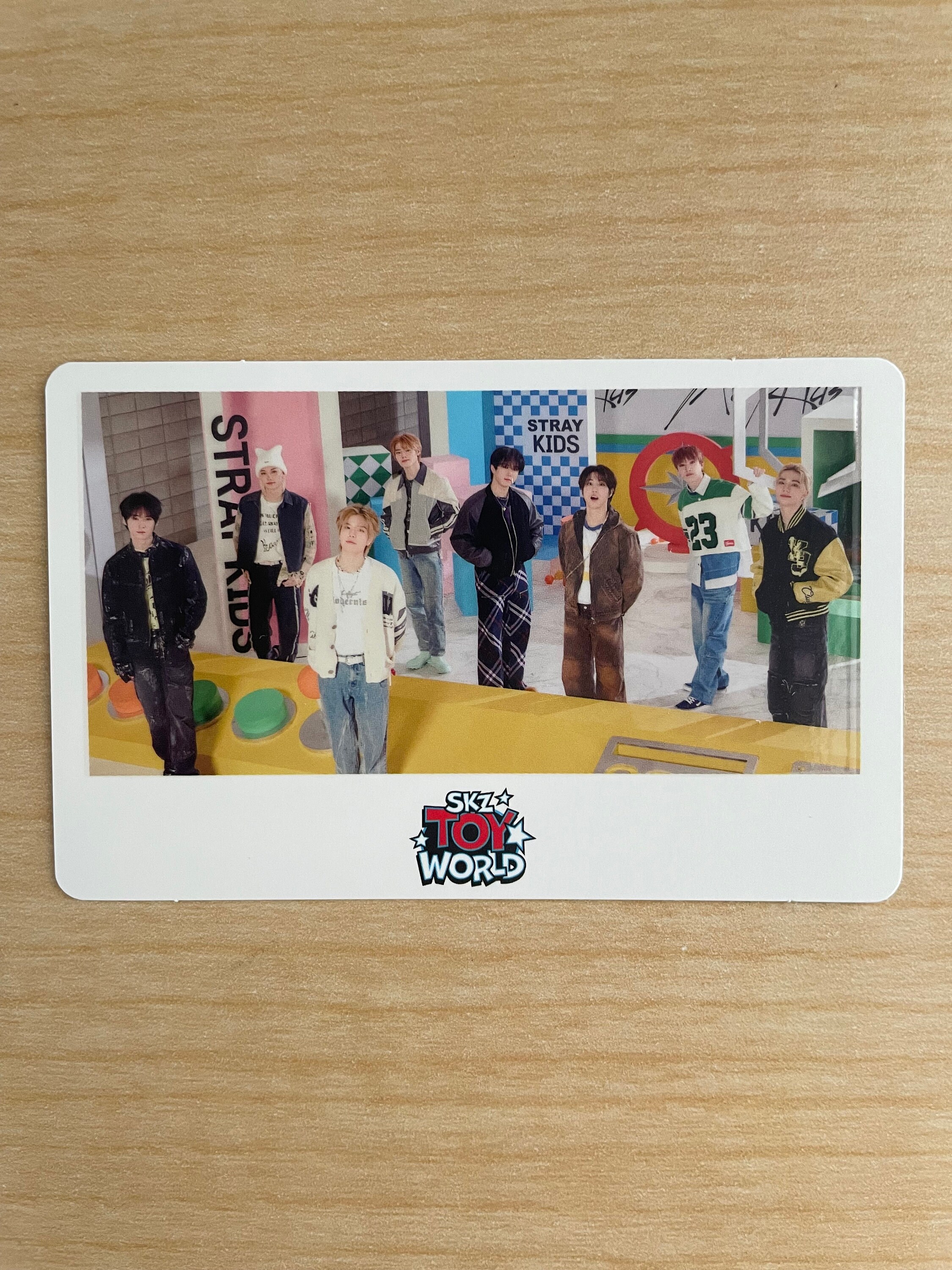 Official Stray Kids Japan Fan Meeting Toy World Photocards Ver. 1