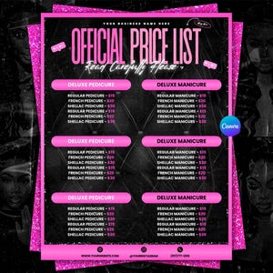 PriceList Template