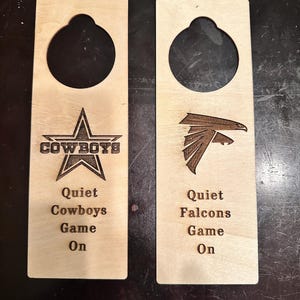 Letrero de pomo de puerta personalizado: ¡personaliza tu mensaje!