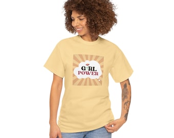 Maglietta grafica Girl Power, maglietta femminista in cotone, abbigliamento per i diritti delle donne