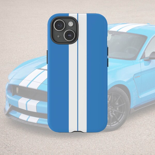 Pink Stripes Golf Cart Phone Case