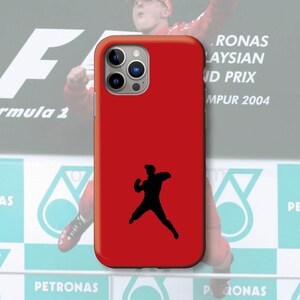 Michael Schumacher Podium Jump phone case, F1 phone case, legend F1 driver,  Formula 1 phone case, gift for F1 racing enthusiasts