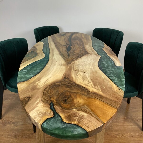 Oval Dining Table Wood - Etsy