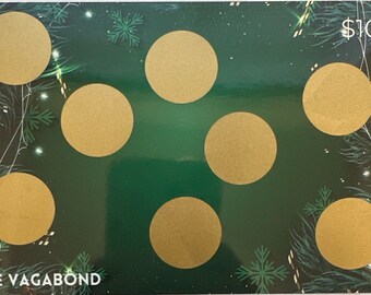 Christmas Scratch Off Savings Challenge