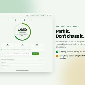 Focus Session Timer App for Deep Work, Pomodoro Tracker with Live Charts and Report, ADHD Productivity Planner, Offline Browser App image 5