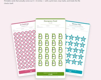 120 Savings Challenge Bundle Printable, A6 Cash Stuffing Trackers, 100 Envelope Challenge, Low Income Money Saving, Budget Binder PDF