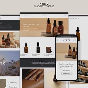 KYOTO | Neutralt Shopify-tema